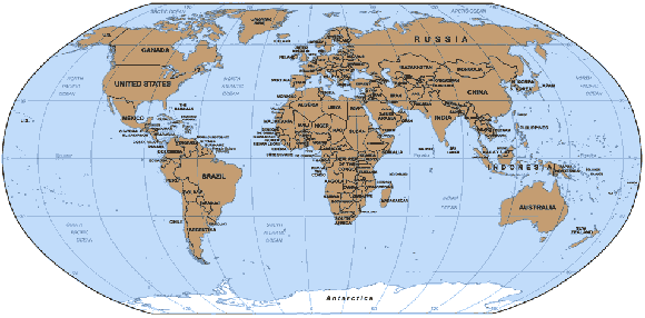 World Map - click to enlarge